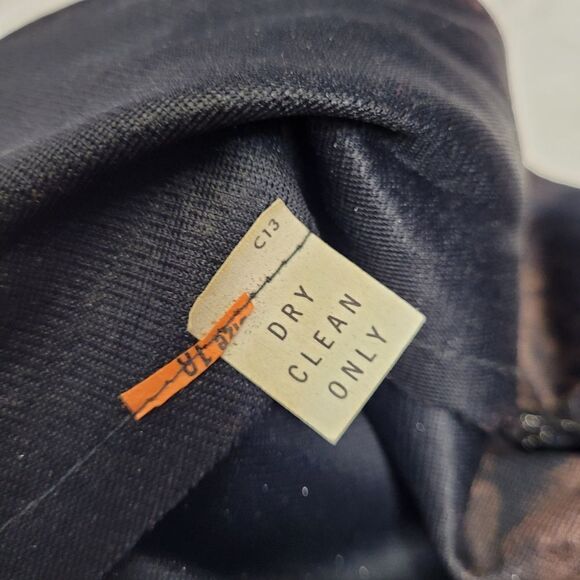 VINTAGE 70s silver sparkle long sleeve v-neck tie back maxi gown dress L - Picture 7 of 11